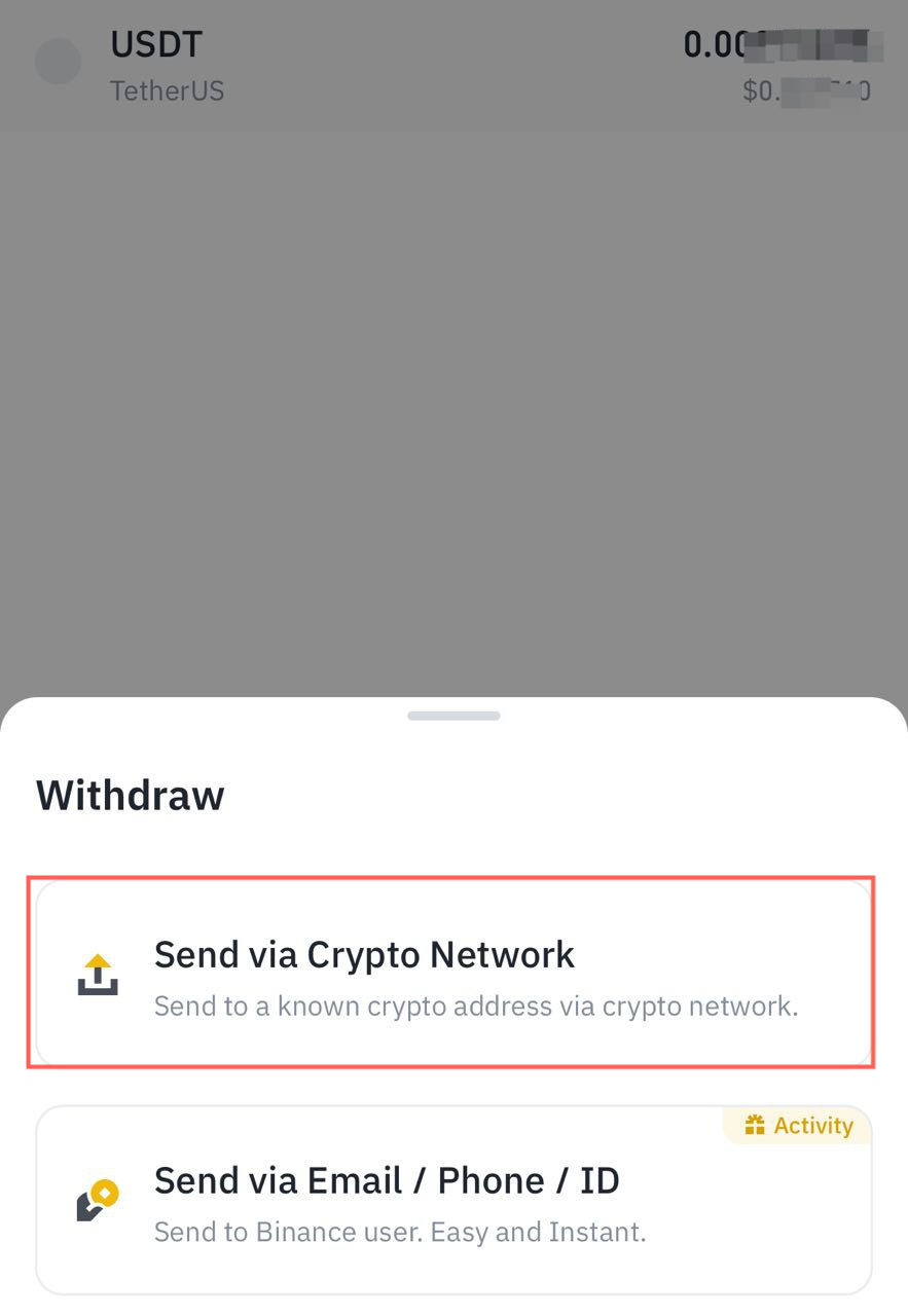 How To Send Usdt From Binance To Another Wallet Android Step By Step How To Send Usdt From Binance To Another Wallet Android Step By Step